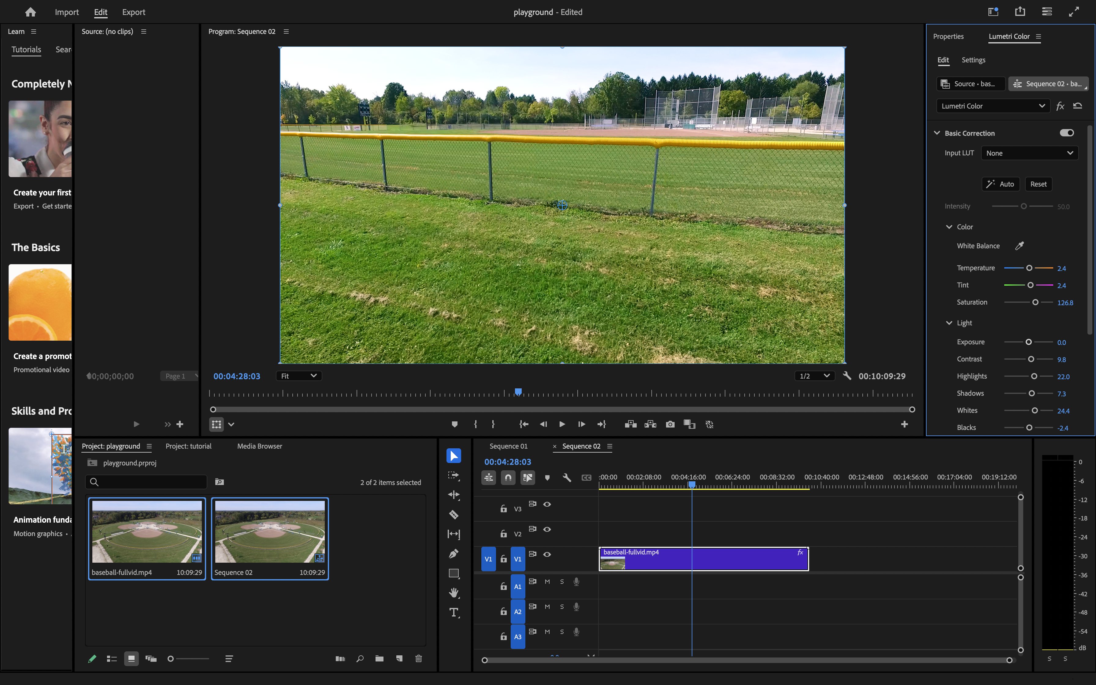 video editing